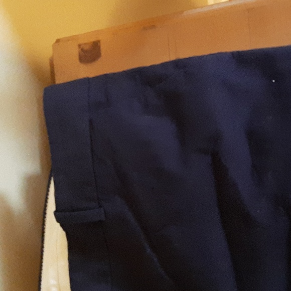 J Crew City Fit 12 R navy chino cotton pants - Picture 2 of 3